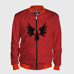 Бомбер мужской Кровавые ангелы цвет легиона 9, цвет: 3D-красный