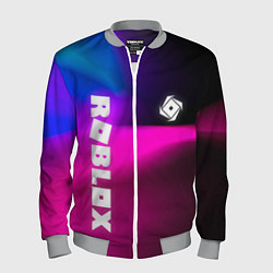 Мужской бомбер Роблокс лого х эмблема