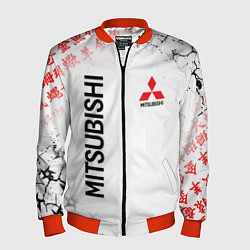 Бомбер мужской MITSUBISHI JAPAN STYLE SAMURAI AUTO, цвет: 3D-красный