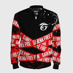 Мужской бомбер GARENA FREE FIRE RED OFF LINE STYLE