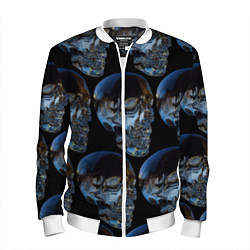 Мужской бомбер Vanguard skull pattern 2022