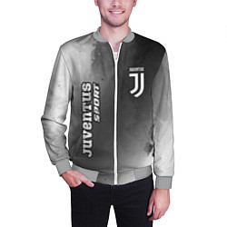Бомбер мужской ЮВЕНТУС Juventus Sport Абстракция, цвет: 3D-меланж — фото 2