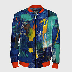 Мужской бомбер КРАСКА PAINT