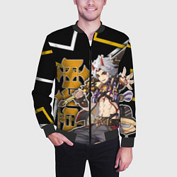 Бомбер мужской АРАТАКИ ИТТО ГЕОМЕТРИЯ ITTO, цвет: 3D-черный — фото 2