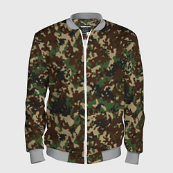 Бомбер мужской Камуфляж Излом, цвет: 3D-меланж