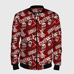 Мужской бомбер Хард Рок HARD-ROCK