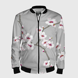 Бомбер мужской Ранняя весна, цвет: 3D-черный