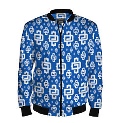 Бомбер мужской Blue Pattern Dope Camo Dope Street Market, цвет: 3D-черный