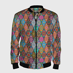 Мужской бомбер Мандалы Текстура