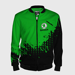 Мужской бомбер Skoda Auto Logo
