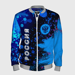 Мужской бомбер РОССИЯ - ГЕРБ - Арт 6