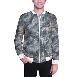 Бомбер мужской Камуфляж Паук Горы, цвет: 3D-белый — фото 2