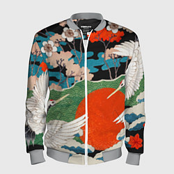 Мужской бомбер Воспоминания об Японии