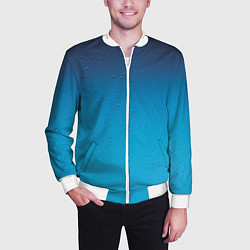 Бомбер мужской Конденсат, цвет: 3D-белый — фото 2