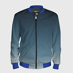 Мужской бомбер GRADIENT shades of blue