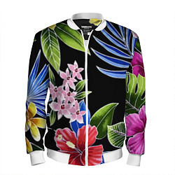 Мужской бомбер Floral vanguard composition Летняя ночь Fashion tr