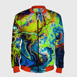 Мужской бомбер The Poisonous Palette