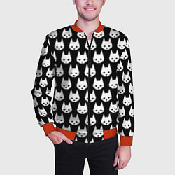 Бомбер мужской Stray Pattern, цвет: 3D-красный — фото 2