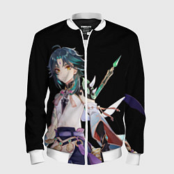 Мужской бомбер Адепт Сяо - Минимализм