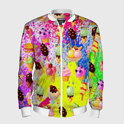 Мужской бомбер Вкусные Мороженки