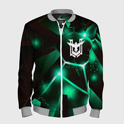 Мужской бомбер Free Fire разлом плит