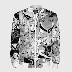 Мужской бомбер Да я паук и что с того pattern