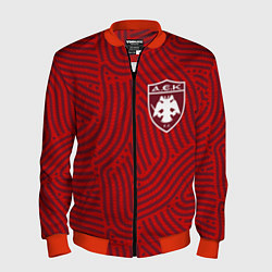 Мужской бомбер AEK Athens отпечатки