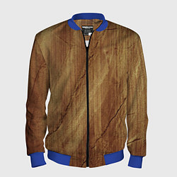 Мужской бомбер Деревянная текстура