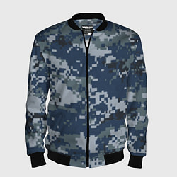 Мужской бомбер Камуфляж Росгвардия цифра