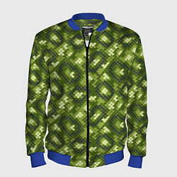 Мужской бомбер Милитари Чешуя
