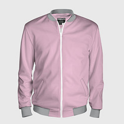 Мужской бомбер Розовый радуга