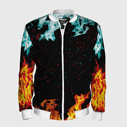 Мужской бомбер Два костра