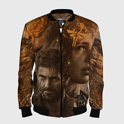 Бомбер мужской Джоэл и Элли - The Last of Us, цвет: 3D-черный