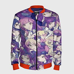 Мужской бомбер Японские девушки в стиле анимэ