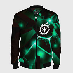Мужской бомбер Final Fantasy разлом плит