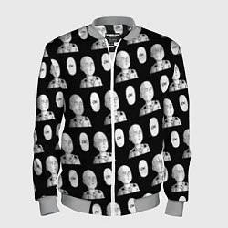 Бомбер мужской Saitama - ok pattern, цвет: 3D-меланж