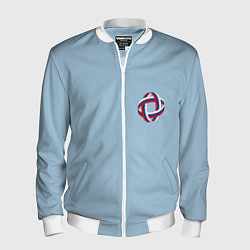 Мужской бомбер Флаг в кольце