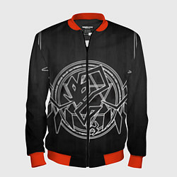 Бомбер мужской Touhou Project Эмблема Фландр Скарлет, цвет: 3D-красный