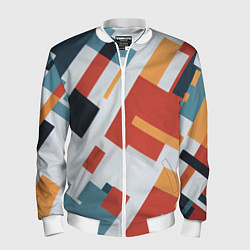 Мужской бомбер Геометрический узор - нейросеть