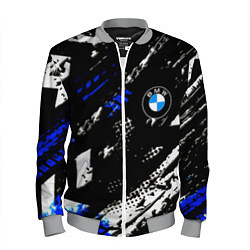 Мужской бомбер BMW stripes color auto sport