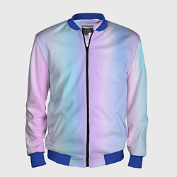 Мужской бомбер Градиент матовый светлый