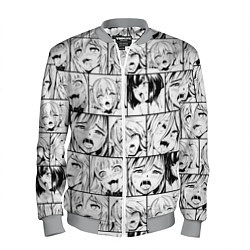 Мужской бомбер Ahegao pattern