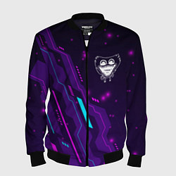 Мужской бомбер Poppy Playtime neon gaming