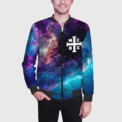 Бомбер мужской My Chemical Romance space rock, цвет: 3D-черный — фото 2