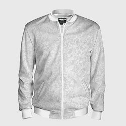 Мужской бомбер Светло-серый текстура