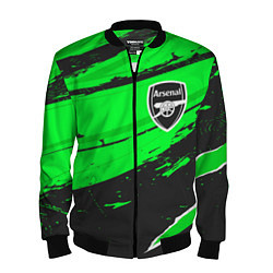 Бомбер мужской Arsenal sport green, цвет: 3D-черный