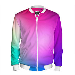 Мужской бомбер Colorful gradient