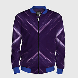 Мужской бомбер Космические треугольники икс