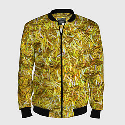 Мужской бомбер Золотые ленточки