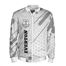 Бомбер мужской Everton sport на светлом фоне по-вертикали, цвет: 3D-белый